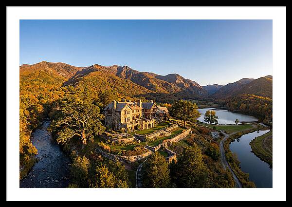 Carl Sandburg Home At Sunset