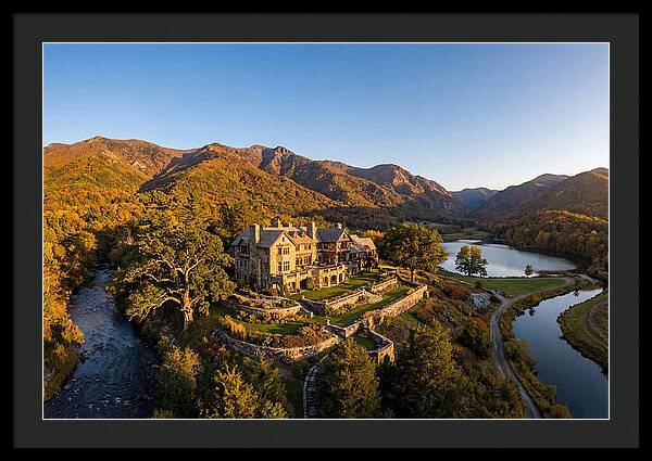 Carl Sandburg Home At Sunset