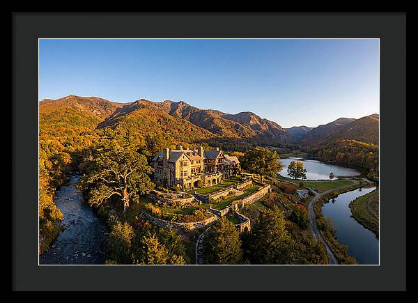 Carl Sandburg Home At Sunset