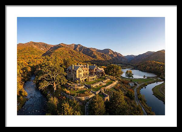 Carl Sandburg Home At Sunset