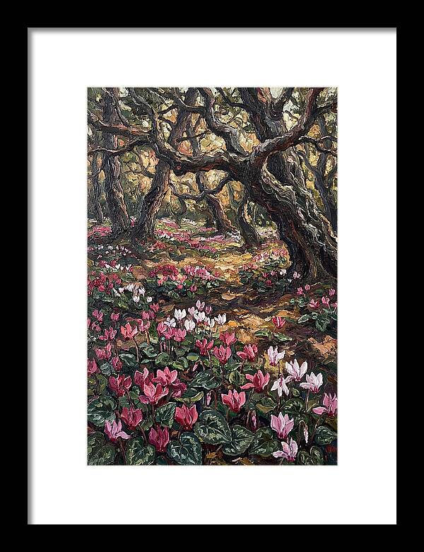 Carpet Of Wild Cyclamen