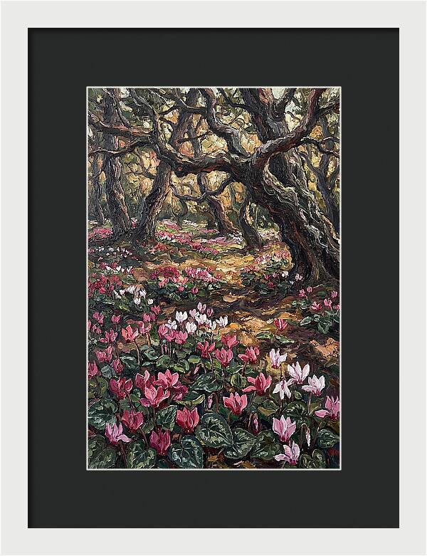 Carpet Of Wild Cyclamen