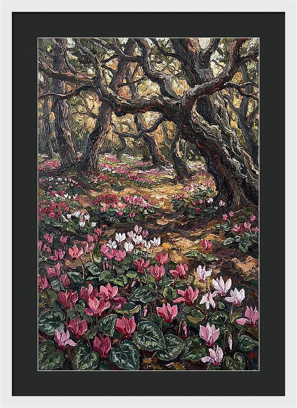 Carpet Of Wild Cyclamen