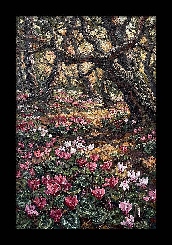 Carpet Of Wild Cyclamen