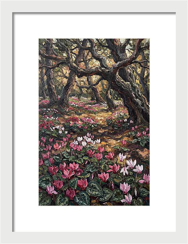 Carpet Of Wild Cyclamen