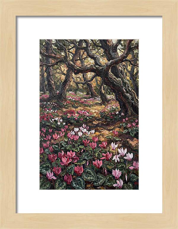 Carpet Of Wild Cyclamen