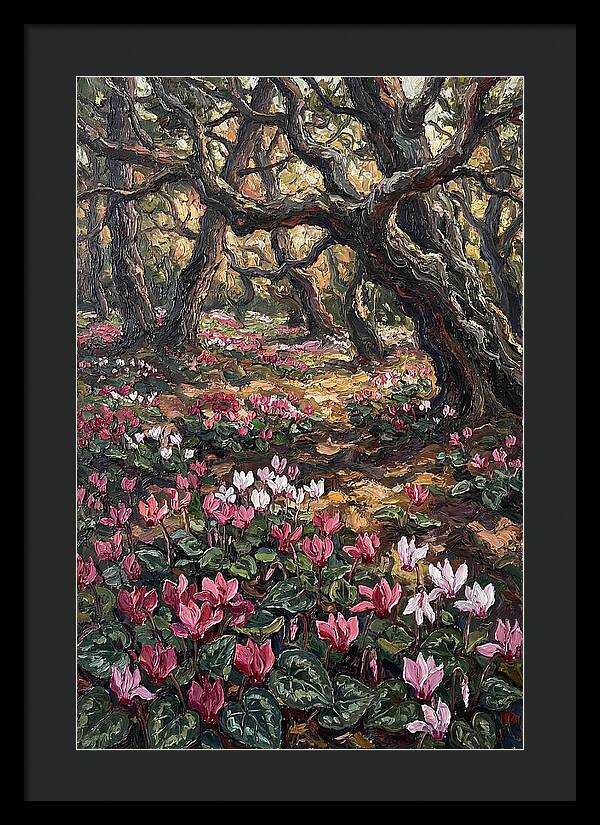 Carpet Of Wild Cyclamen