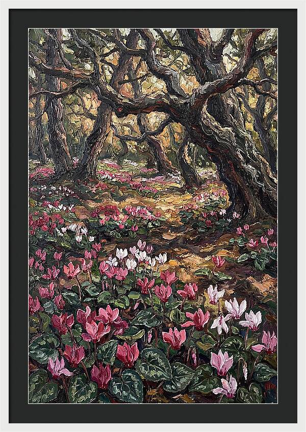 Carpet Of Wild Cyclamen