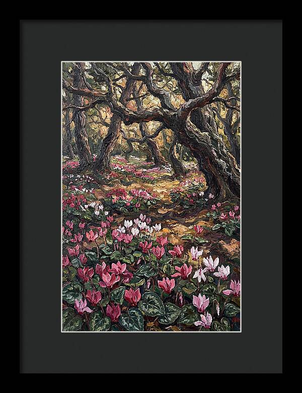 Carpet Of Wild Cyclamen