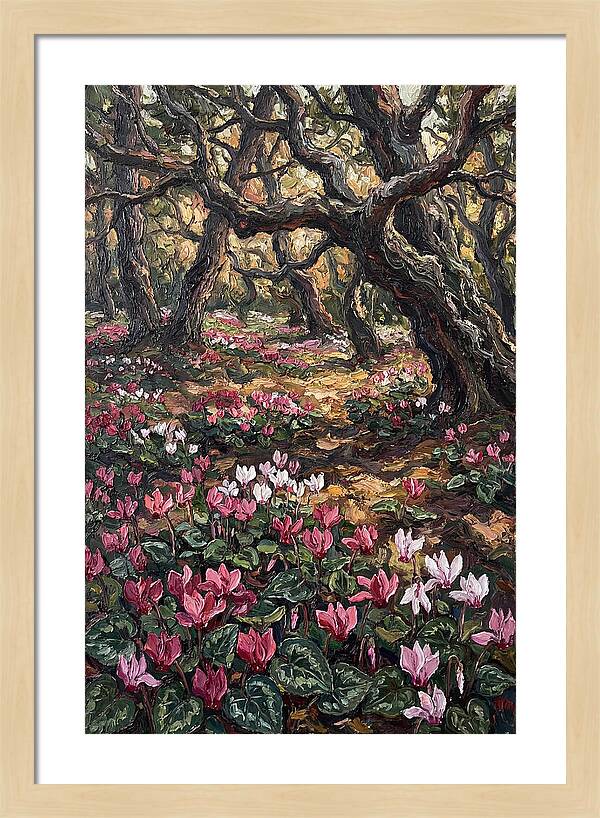 Carpet Of Wild Cyclamen