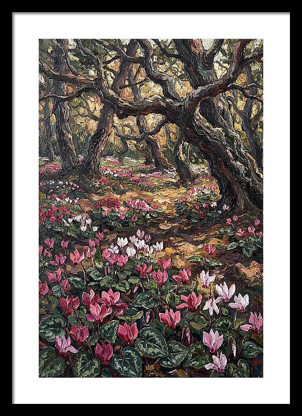 Carpet Of Wild Cyclamen