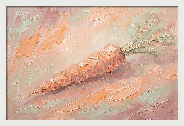 Carrot In Soft Hues