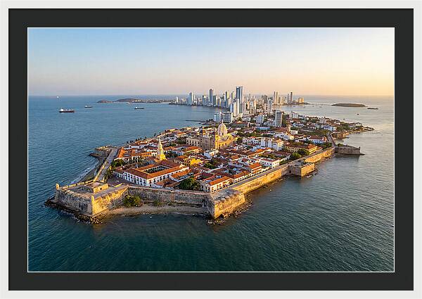Cartagena At Golden Hour