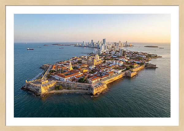 Cartagena At Golden Hour