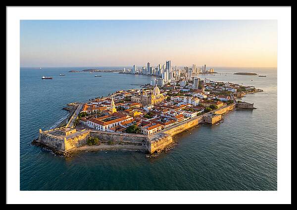 Cartagena At Golden Hour