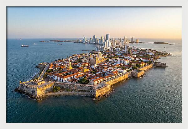 Cartagena At Golden Hour