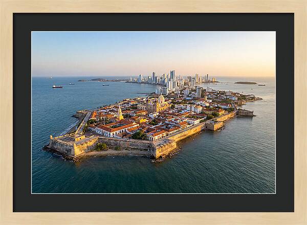 Cartagena At Golden Hour
