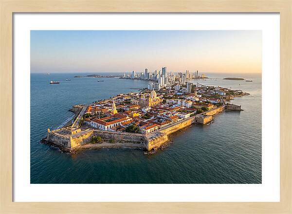 Cartagena At Golden Hour