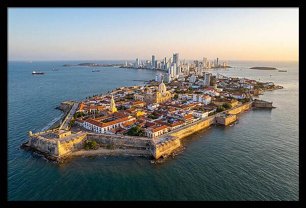 Cartagena At Golden Hour