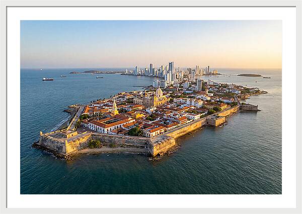 Cartagena At Golden Hour