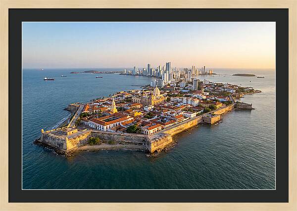 Cartagena At Golden Hour