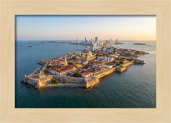 Cartagena At Golden Hour