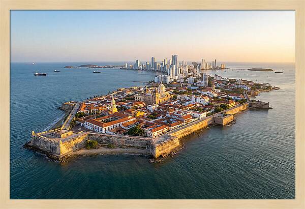 Cartagena At Golden Hour