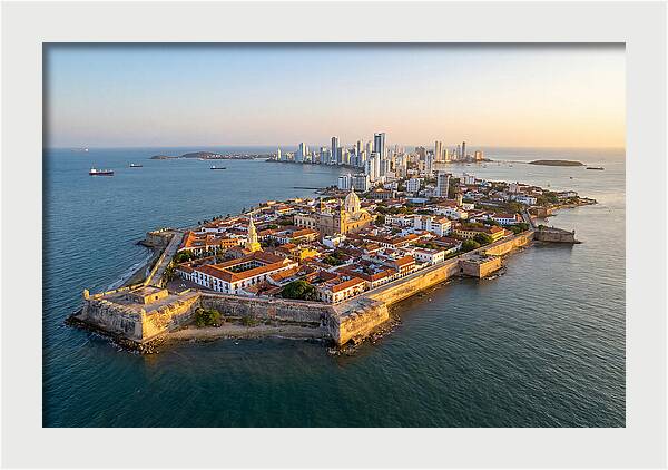 Cartagena At Golden Hour