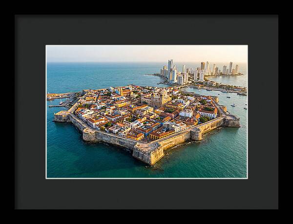 Cartagenas Walled City From Above