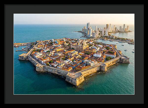 Cartagenas Walled City From Above