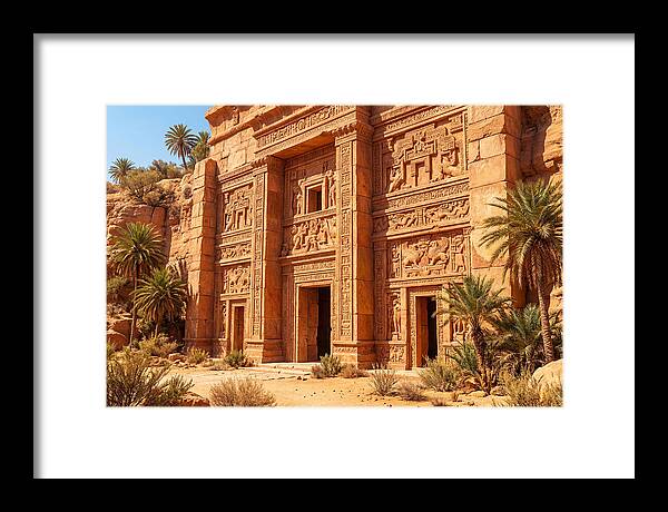 Carved Sandstone Facade