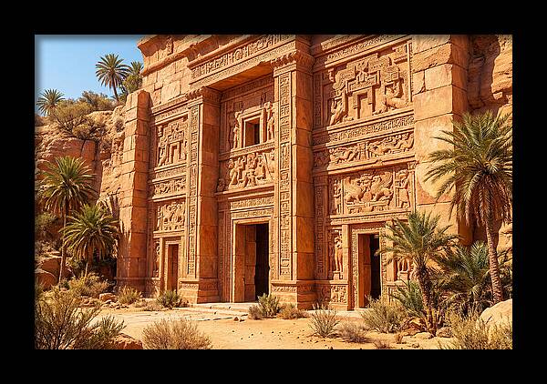 Carved Sandstone Facade