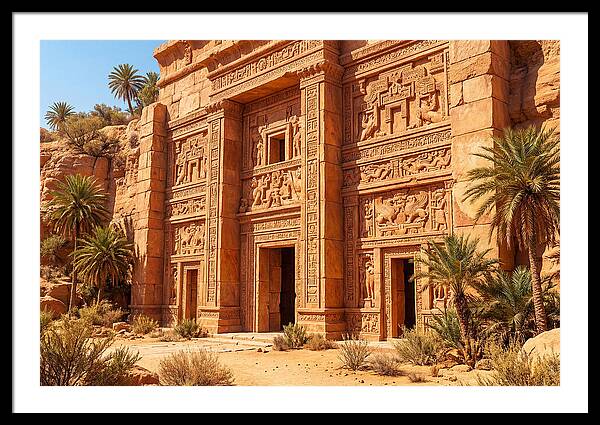 Carved Sandstone Facade