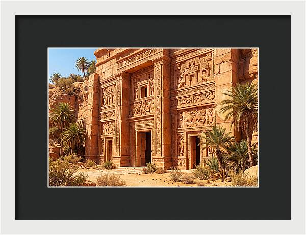 Carved Sandstone Facade