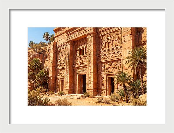 Carved Sandstone Facade