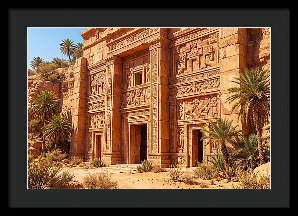 Carved Sandstone Facade