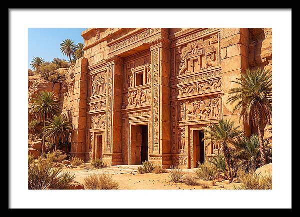 Carved Sandstone Facade