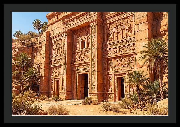 Carved Sandstone Facade