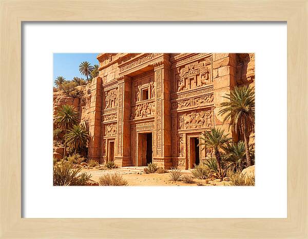 Carved Sandstone Facade