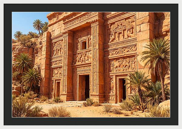 Carved Sandstone Facade