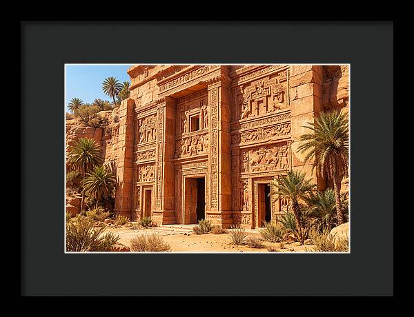 Carved Sandstone Facade