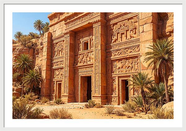 Carved Sandstone Facade