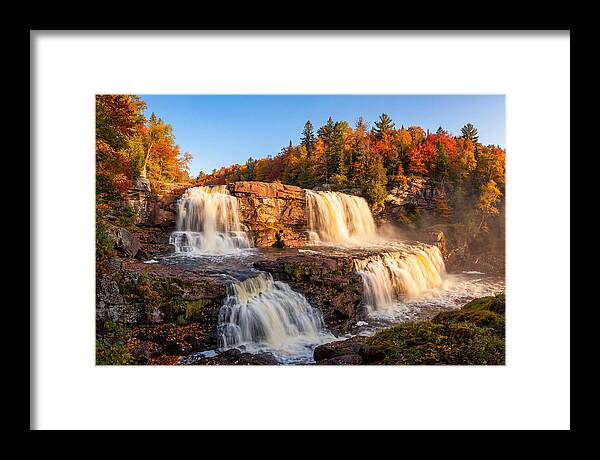 Cascading Autumn Serenity