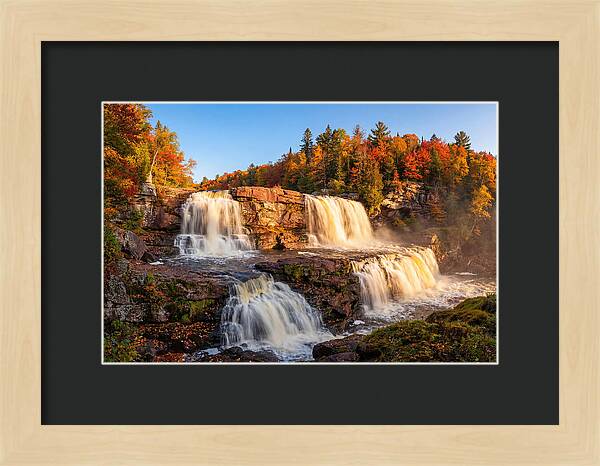 Cascading Autumn Serenity