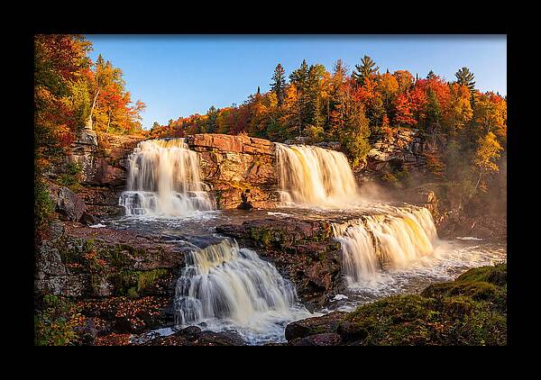 Cascading Autumn Serenity