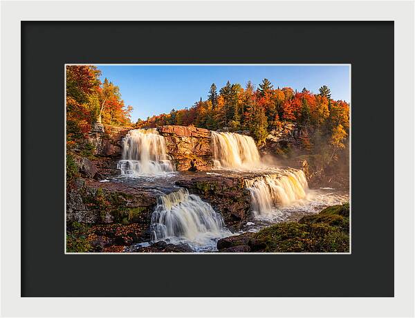 Cascading Autumn Serenity