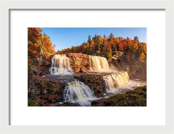 Cascading Autumn Serenity