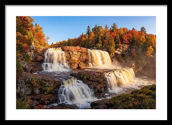 Cascading Autumn Serenity