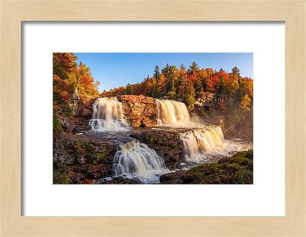 Cascading Autumn Serenity