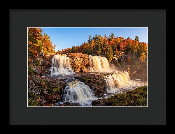 Cascading Autumn Serenity